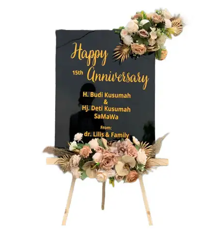 Papan Bunga Akrilik Suak Midai