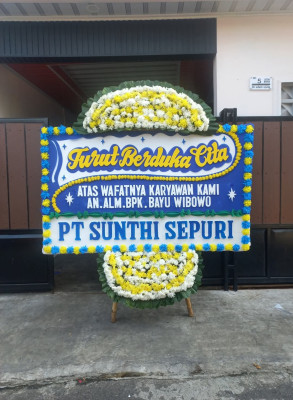 Papan Bunga Duka di Suak Midai
